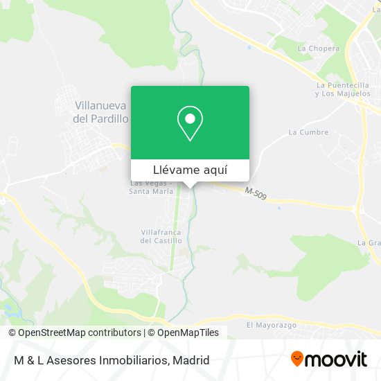 Mapa M & L Asesores Inmobiliarios