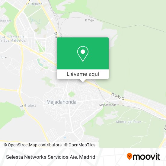 Mapa Selesta Networks Servicios Aie