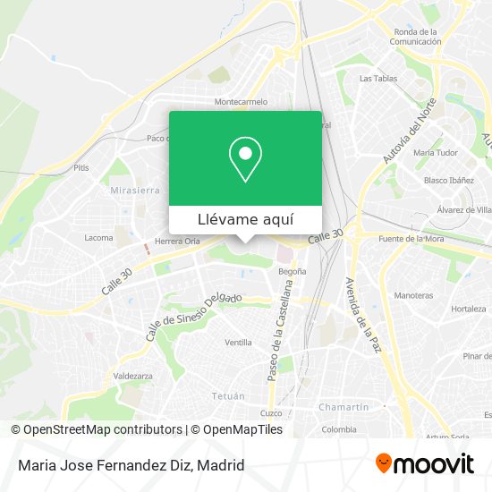 Mapa Maria Jose Fernandez Diz