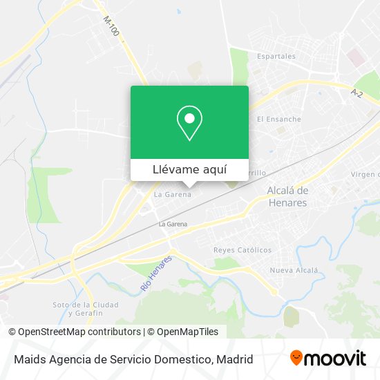 Mapa Maids Agencia de Servicio Domestico