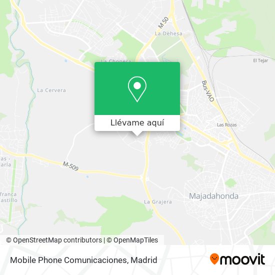 Mapa Mobile Phone Comunicaciones