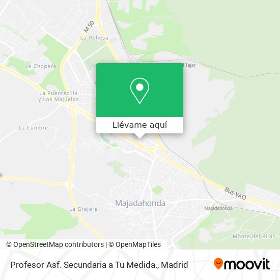 Mapa Profesor Asf. Secundaria a Tu Medida.