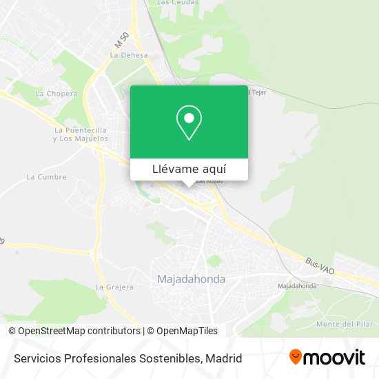 Mapa Servicios Profesionales Sostenibles