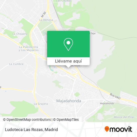 Mapa Ludoteca Las Rozas