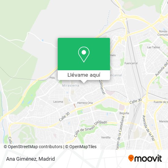 Mapa Ana Giménez