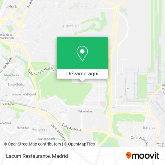 Mapa Lacum Restaurante