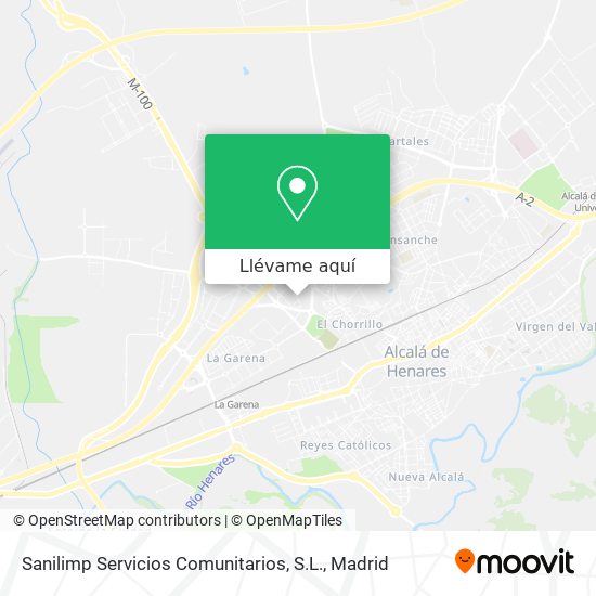 Mapa Sanilimp Servicios Comunitarios, S.L.