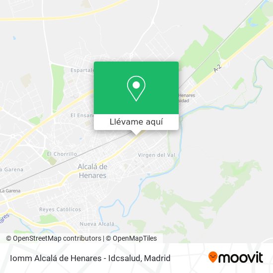 Mapa Iomm Alcalá de Henares - Idcsalud