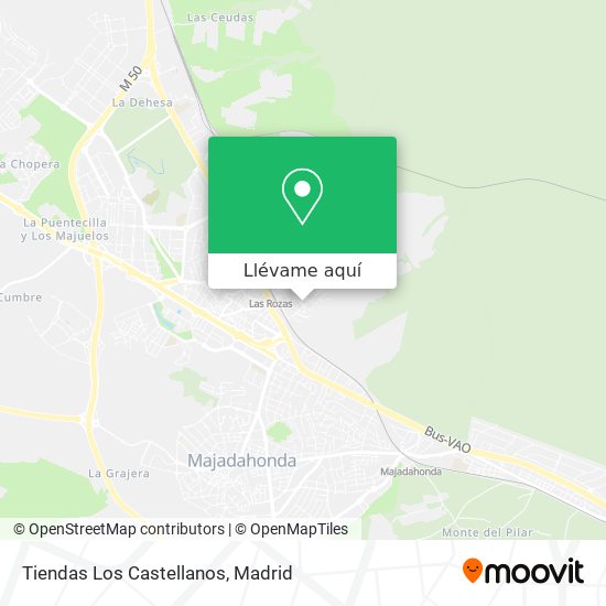 Mapa Tiendas Los Castellanos