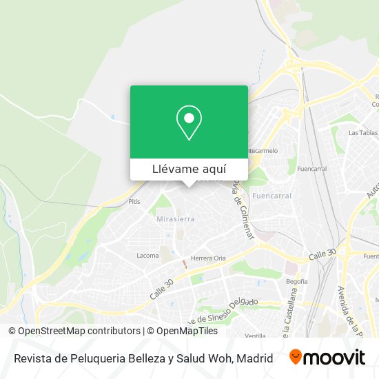 Mapa Revista de Peluqueria Belleza y Salud Woh
