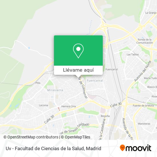 Mapa Uv - Facultad de Ciencias de la Salud