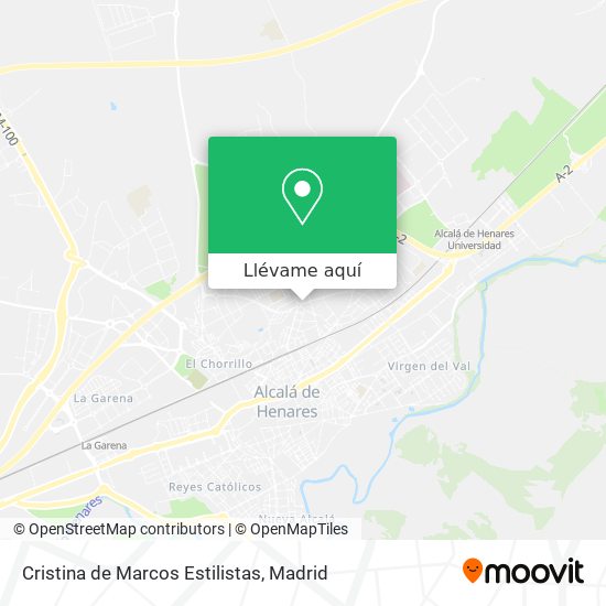 Mapa Cristina de Marcos Estilistas