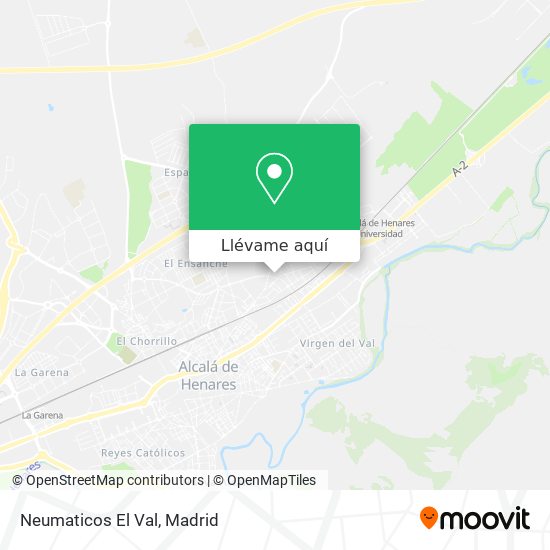 Mapa Neumaticos El Val