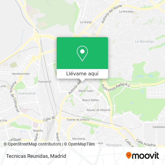 Mapa Tecnicas Reunidas