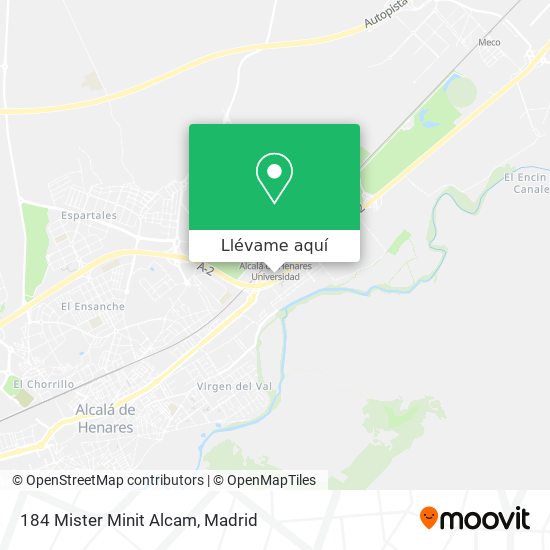 Mapa 184 Mister Minit Alcam