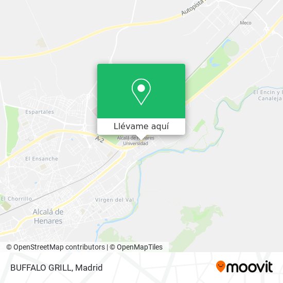 Mapa BUFFALO GRILL