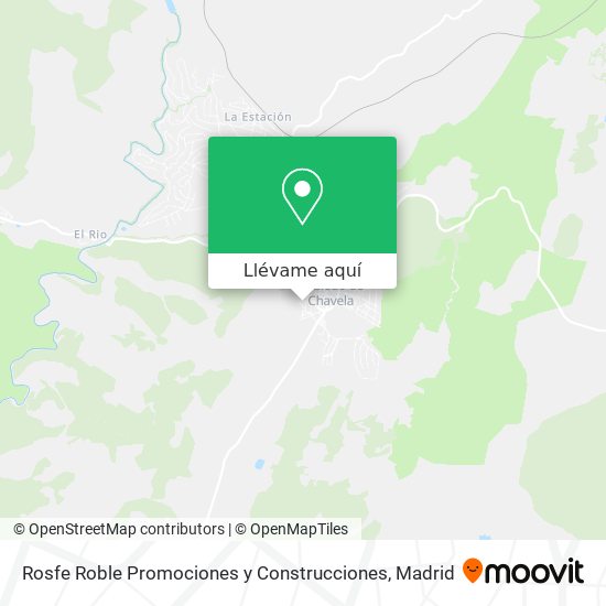 Mapa Rosfe Roble Promociones y Construcciones