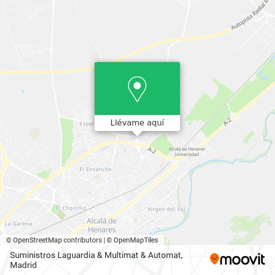 Mapa Suministros Laguardia & Multimat & Automat