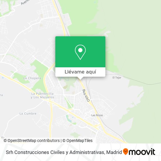 Mapa Srh Construcciones Civiles y Administrativas