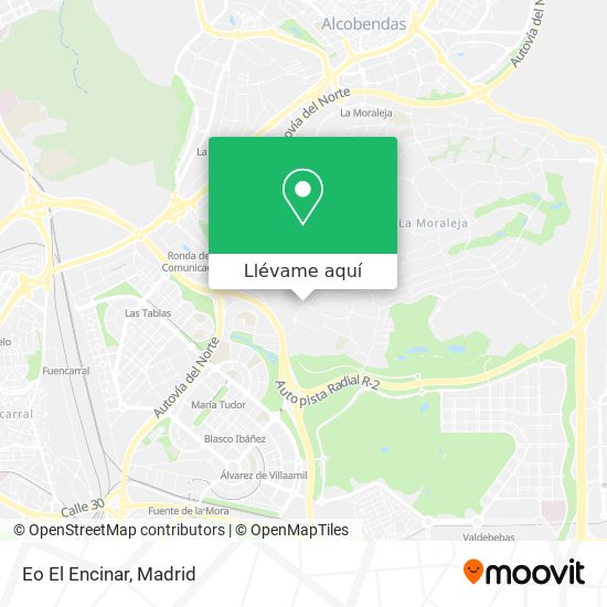 Mapa Eo El Encinar
