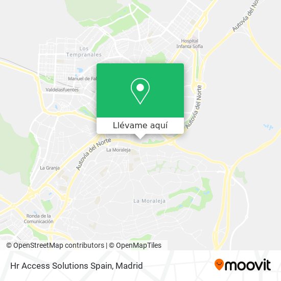 Mapa Hr Access Solutions Spain