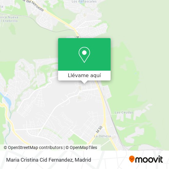 Mapa Maria Cristina Cid Fernandez