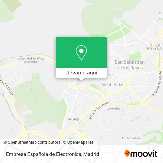 Mapa Empresa Española de Electronica