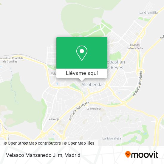 Mapa Velasco Manzanedo J. m