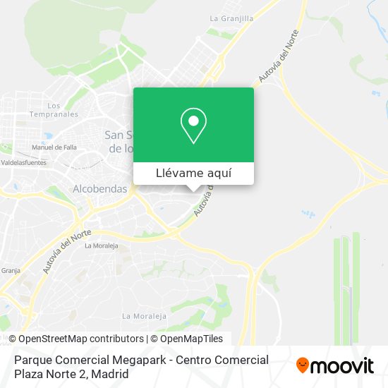 Mapa Parque Comercial Megapark - Centro Comercial Plaza Norte 2