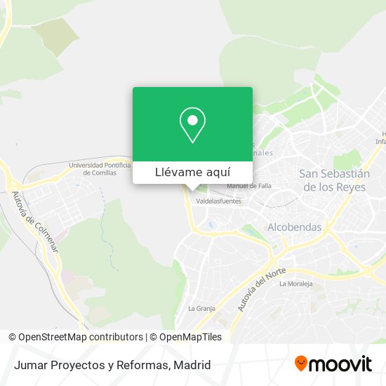 Mapa Jumar Proyectos y Reformas