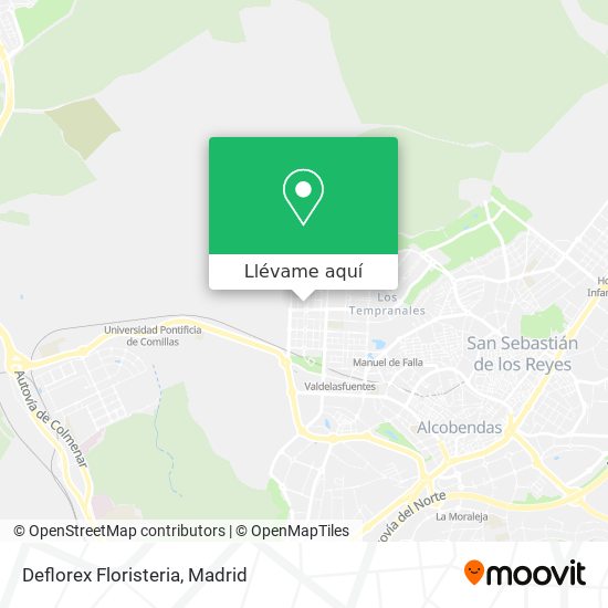 Mapa Deflorex Floristeria