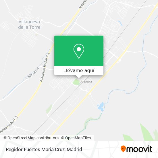 Mapa Regidor Fuertes Maria Cruz