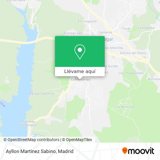 Mapa Ayllon Martinez Sabino