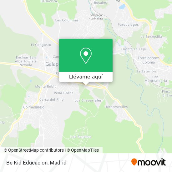 Mapa Be Kid Educacion