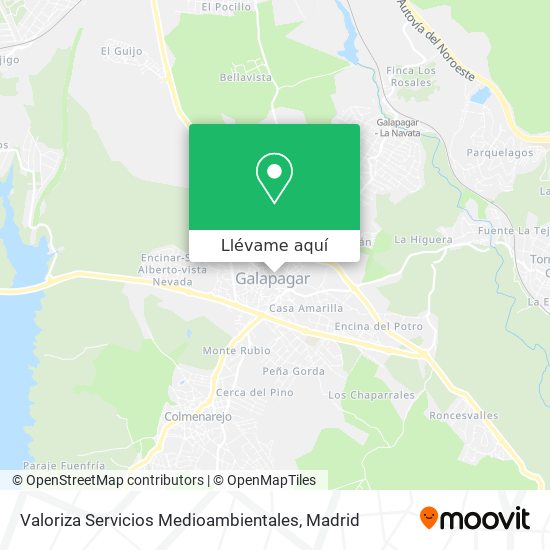 Mapa Valoriza Servicios Medioambientales