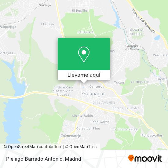 Mapa Pielago Barrado Antonio
