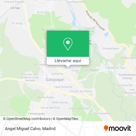 Mapa Angel Miguel Calvo