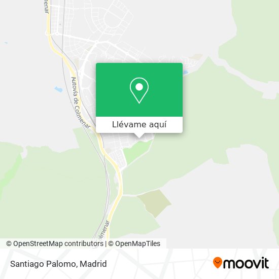 Mapa Santiago Palomo