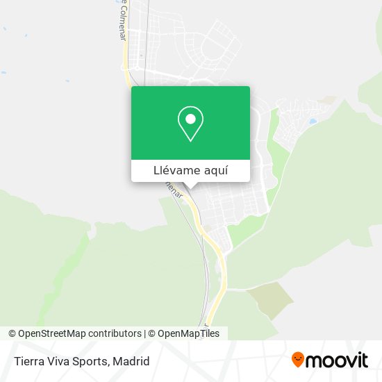 Mapa Tierra Viva Sports
