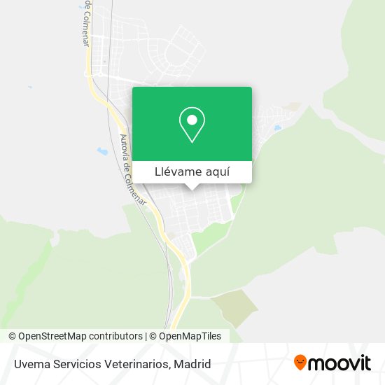 Mapa Uvema Servicios Veterinarios