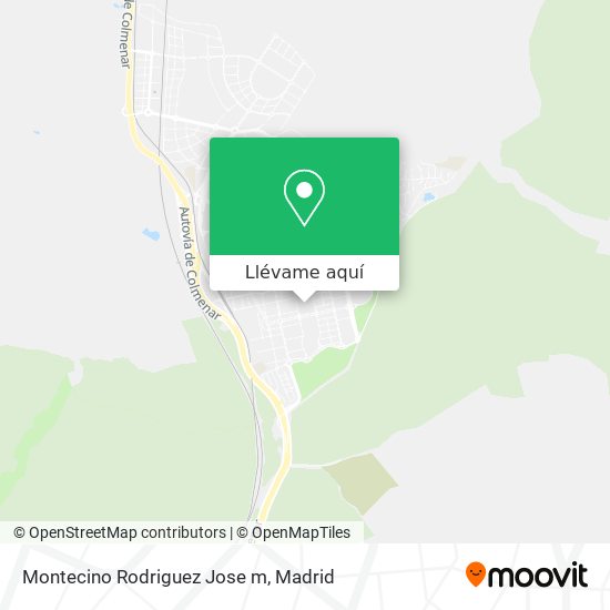 Mapa Montecino Rodriguez Jose m