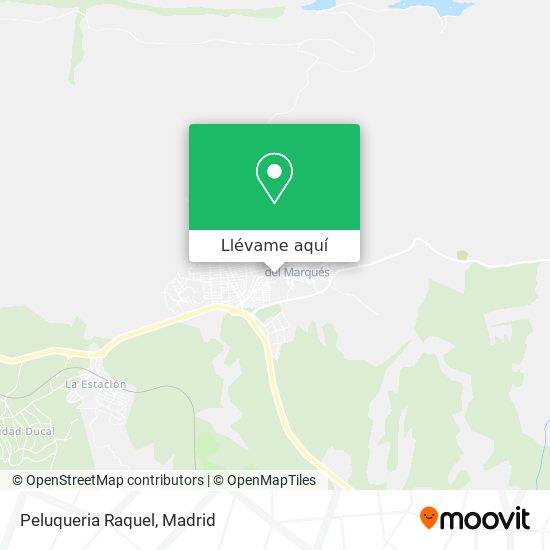 Mapa Peluqueria Raquel