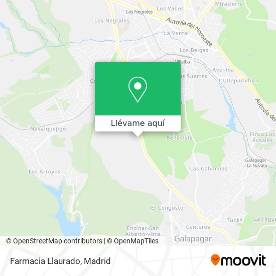 Mapa Farmacia Llaurado