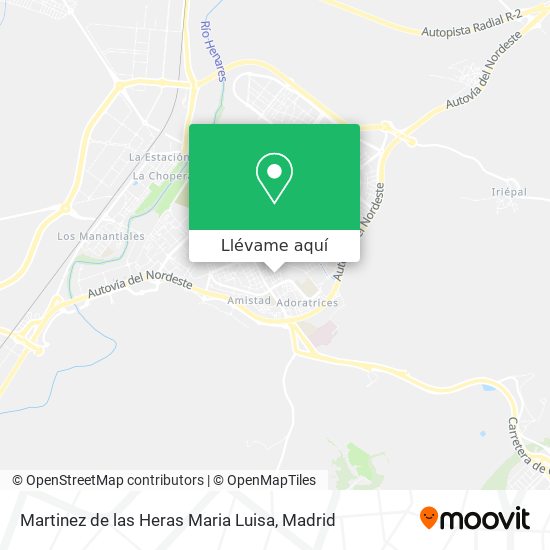 Mapa Martinez de las Heras Maria Luisa