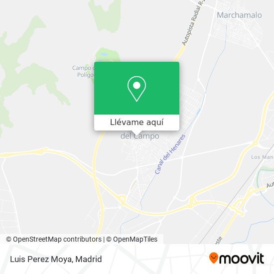 Mapa Luis Perez Moya
