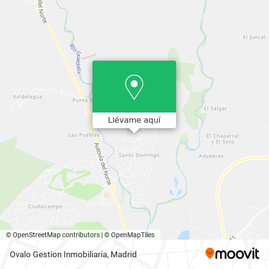 Mapa Ovalo Gestion Inmobiliaria