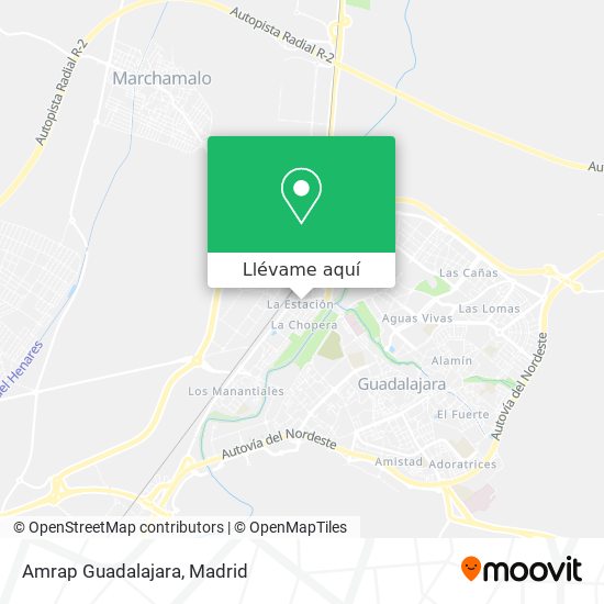 Mapa Amrap Guadalajara