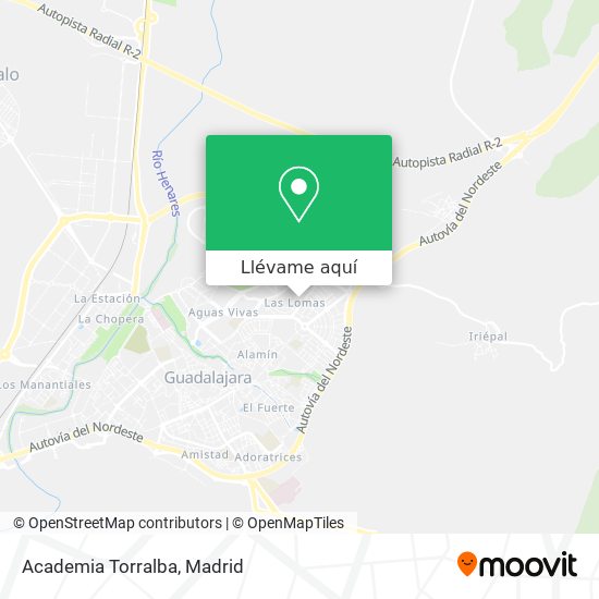 Mapa Academia Torralba
