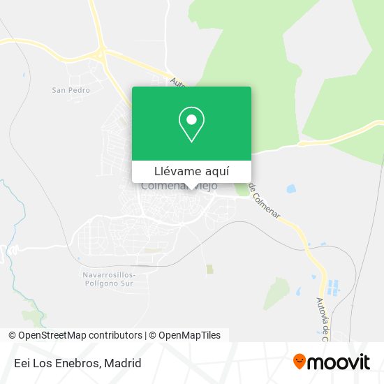 Mapa Eei Los Enebros