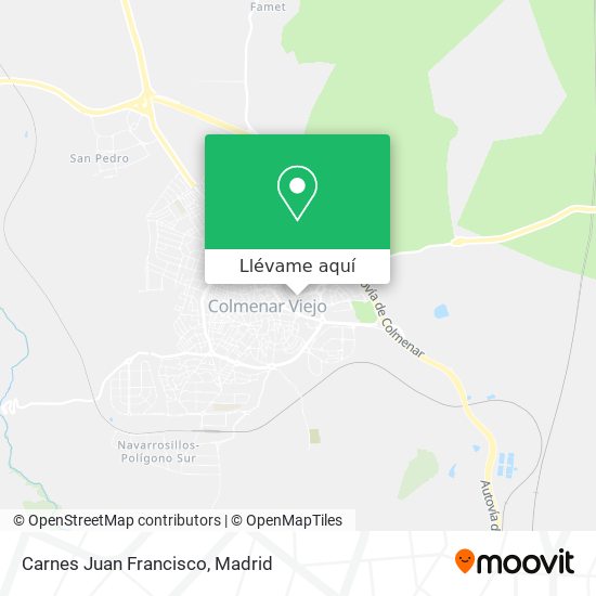Mapa Carnes Juan Francisco